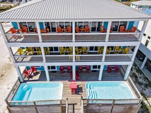 Exterior - Beachfront 9bed Easybreezy East (Gulf Shores)