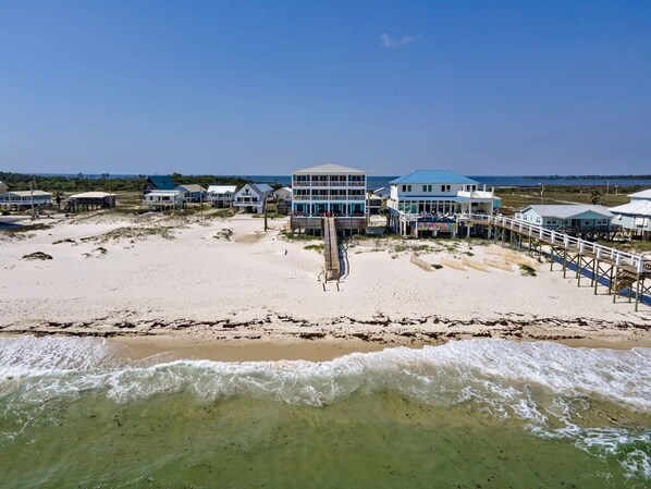 House | 9 bedrooms - Beachfront 9bed Easybreezy West (Gulf Shores)