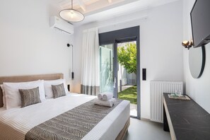 3 sovrum, värdeförvaringsskåp på rummet och strykjärn/strykbräda