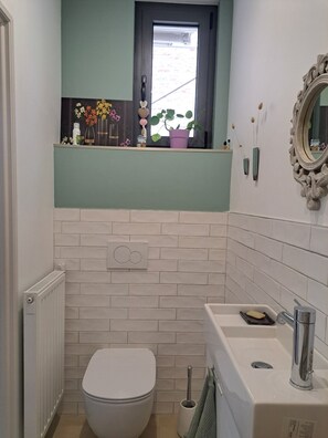 Shower, hair dryer, towels, soap - L'Iris hypercentre Corbie 4 people (Corbie)