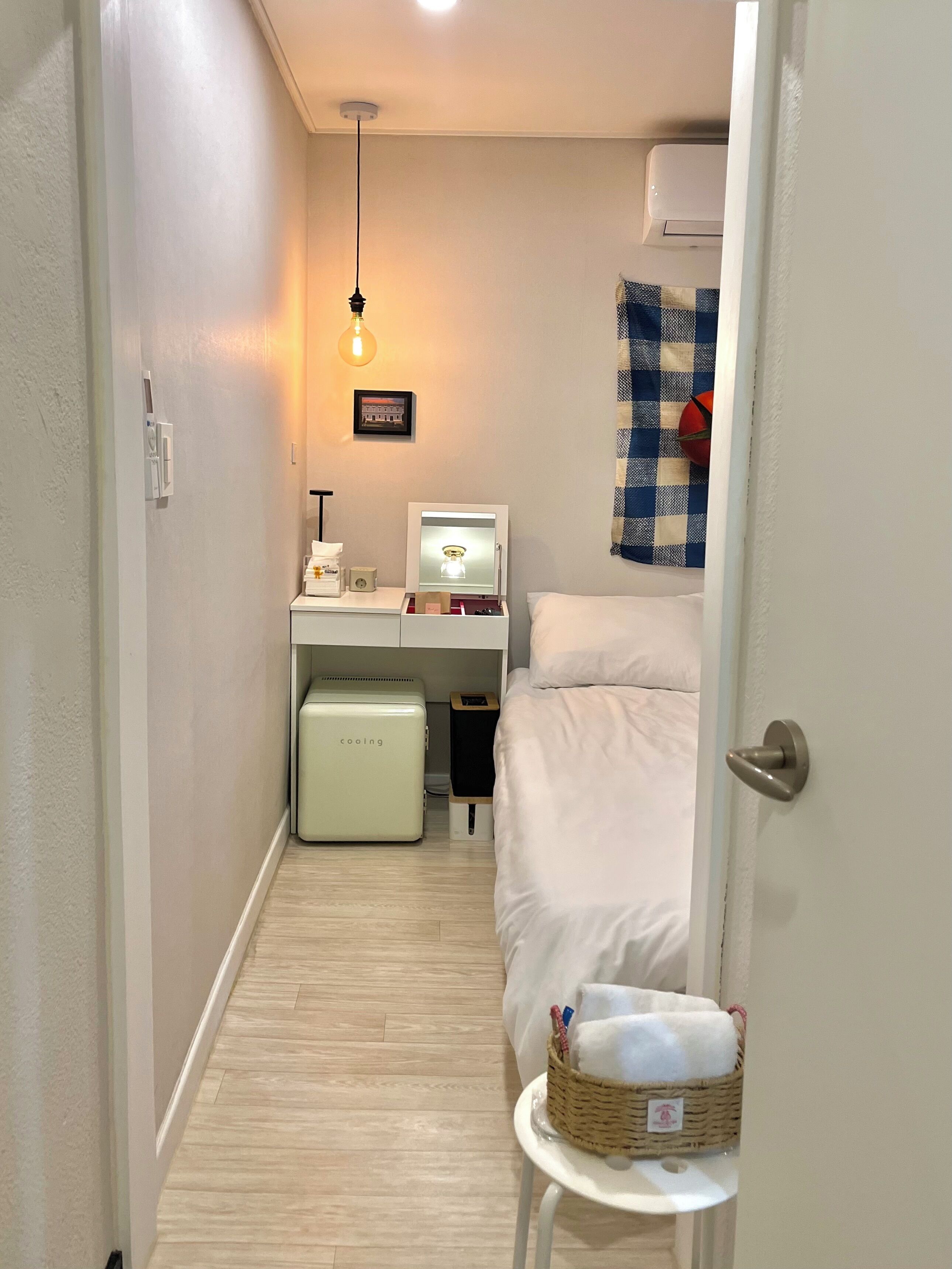 Basic Double Room Single Use, 1 Double Bed, Non Smoking, Private Bathroom | Laptop workspace, free WiFi