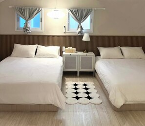 Family Double or Twin Room, 1 Bedroom, Non Smoking, Kitchen | Laptop workspace, free WiFi - GreeneStay (Seoul)