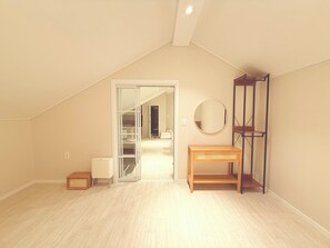 Kamar Double atau Twin Keluarga, 1 kamar tidur, Bebas Asap Rokok, dapur | Ruang kerja ramah laptop dan Wi-Fi gratis