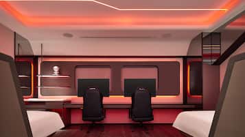 Standard Room (E-Theme) | Premium bedding, minibar, in-room safe, blackout drapes