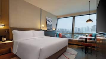 Premium bedding, minibar, in-room safe, blackout drapes