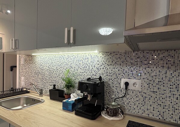 Private kitchen - New Studio-Free Parking (EVCS) (Budapest)