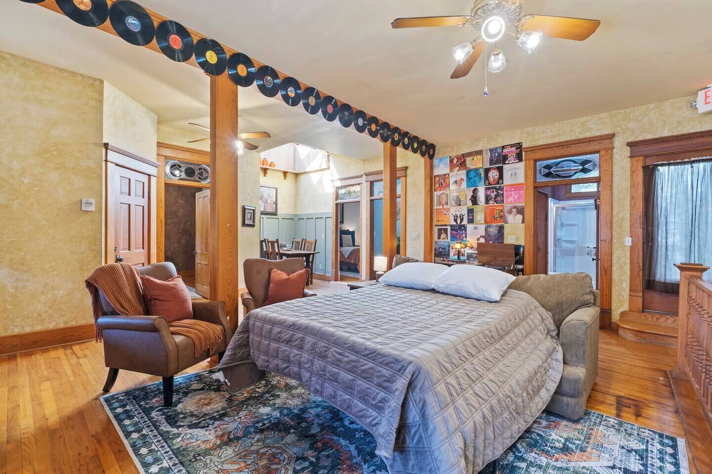 2 makuuhuonetta, silitysrauta/-lauta, Wi-Fi, vuodevaatteet