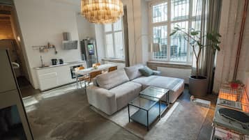 TV connectée, cheminée