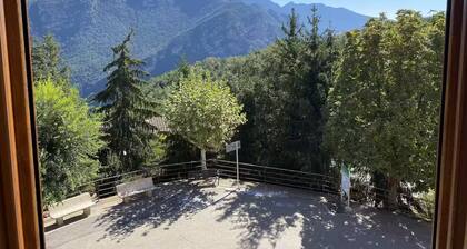 Serene mountain corner