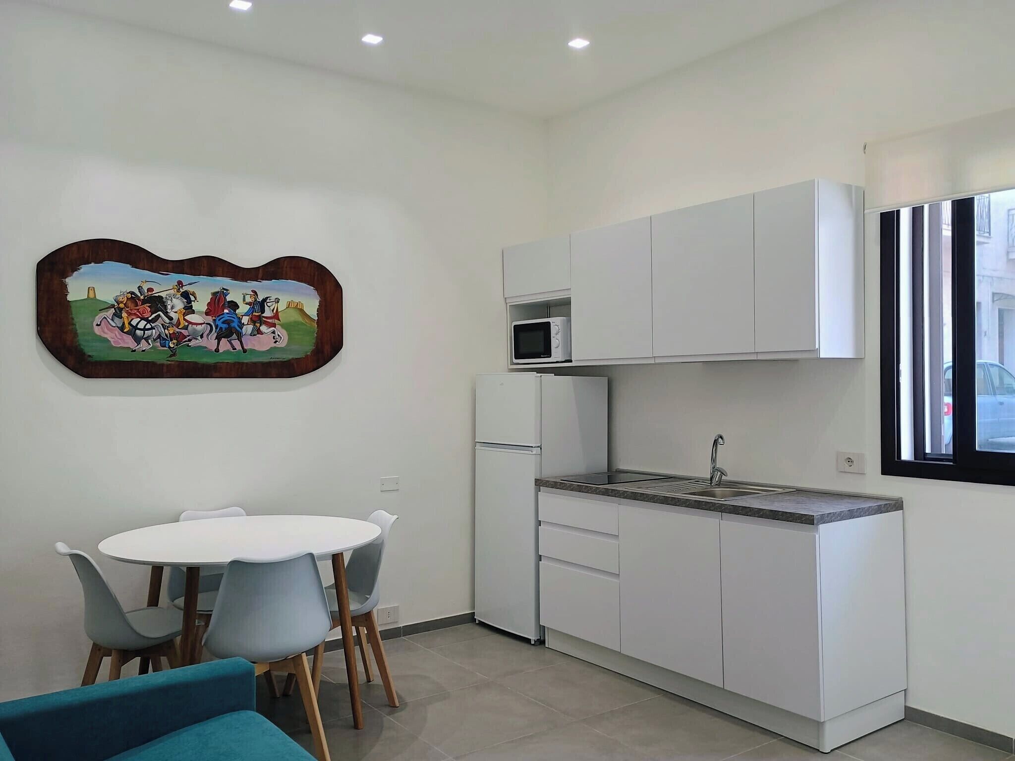 Appartamento Deluxe, 1 letto queen con divano letto | Cucina privata | Mini-frigorifero