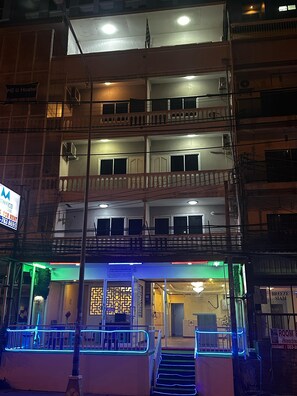 Fassade der Unterkunft