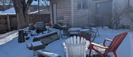 Enceinte de l’hébergement