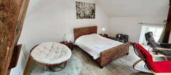 Bedroom is a cosy house