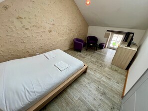1 habitación, escritorio, tabla de planchar con plancha y internet 