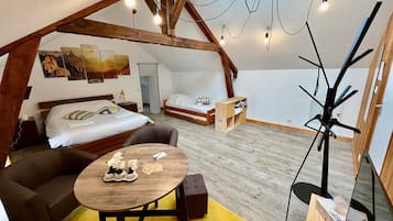 1 chambre, fer et planche Ă repasser, accĂšs Internet, draps fournis