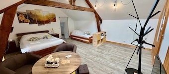 Bedroom for up to 4 people