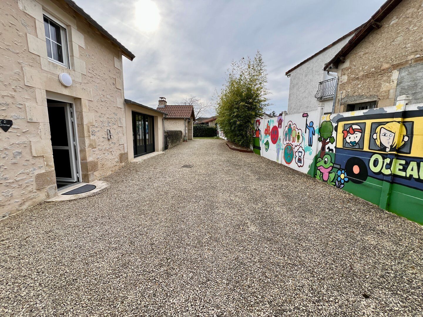 Enceinte de l’hébergement