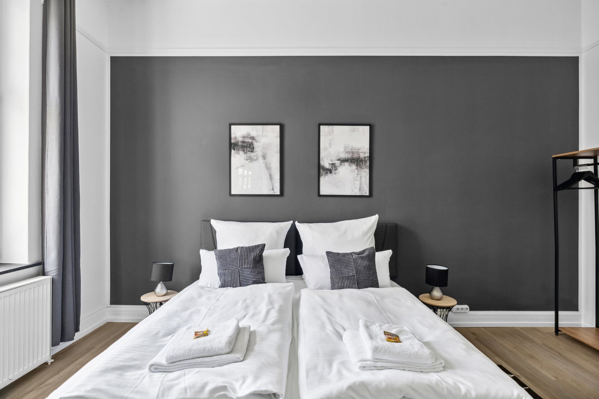 2 slaapkamers, reisbedje, wifi, beddengoed