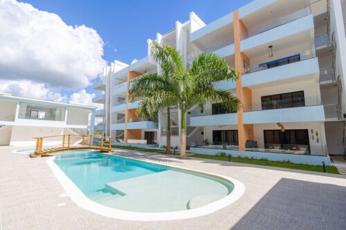 Serene 2BR Sunshine Bayahibe · Pool · Beach 5 min · AC