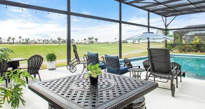 Resort Style Home in The Villages, FL - Golf & Waterfront Pool Home in Florida