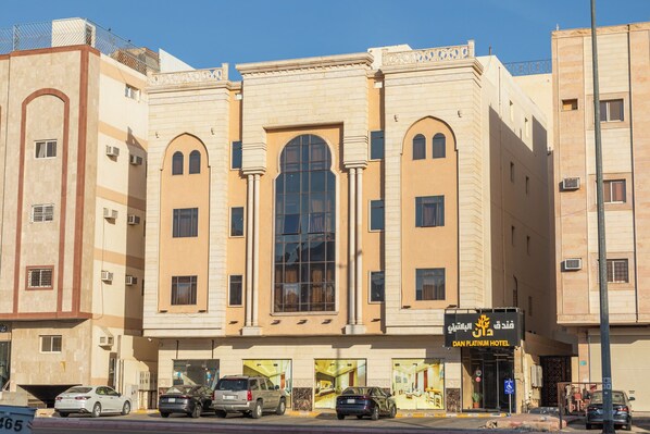 Façade de l’hébergement