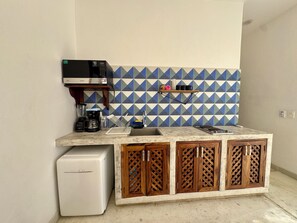 Suite Deluxe, pati, vistes al pati | Cuina privada