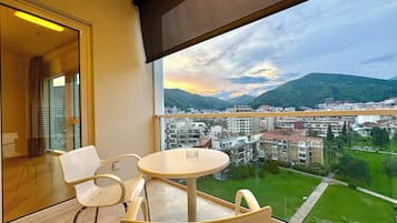 Appartement Deluxe, balcon, vue ville | Balcon