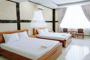 Deluxe Twin kamer, uitzicht op stad | Gratis wifi