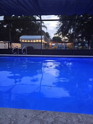 Piscine chauffée
