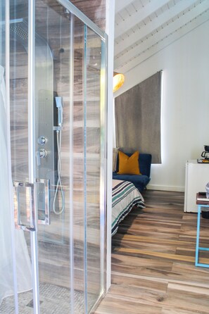 Chambre Double Deluxe, vue baie | Salle de bain