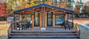 Explore Scenic Overlooks from Charming Ski-in/Ski-out Cabin Near Attractions