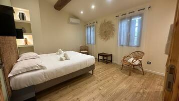 2 chambres, Wi-Fi gratuit, draps fournis