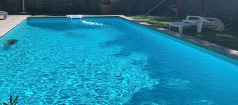 House with pool 500 m from the ocean in Labenne