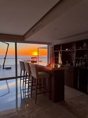 Bar (on property) - Luxury Penthouse in Nuevo Vallarta (Bucerías)