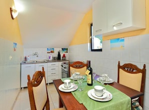Fridge, microwave, oven, stovetop - Charming Kotor Bay Retreat Just Steps from the Beach - Two Bedroom Apartment With Sea View (Kotor)