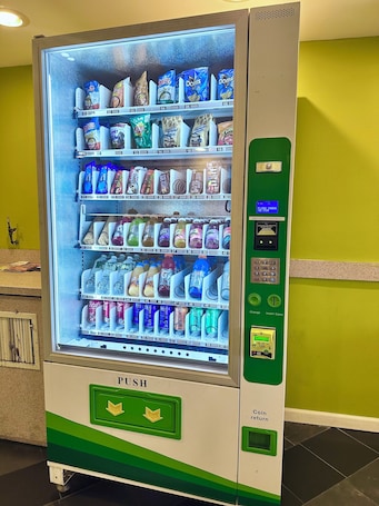 Vending machine. The Best Way Inn