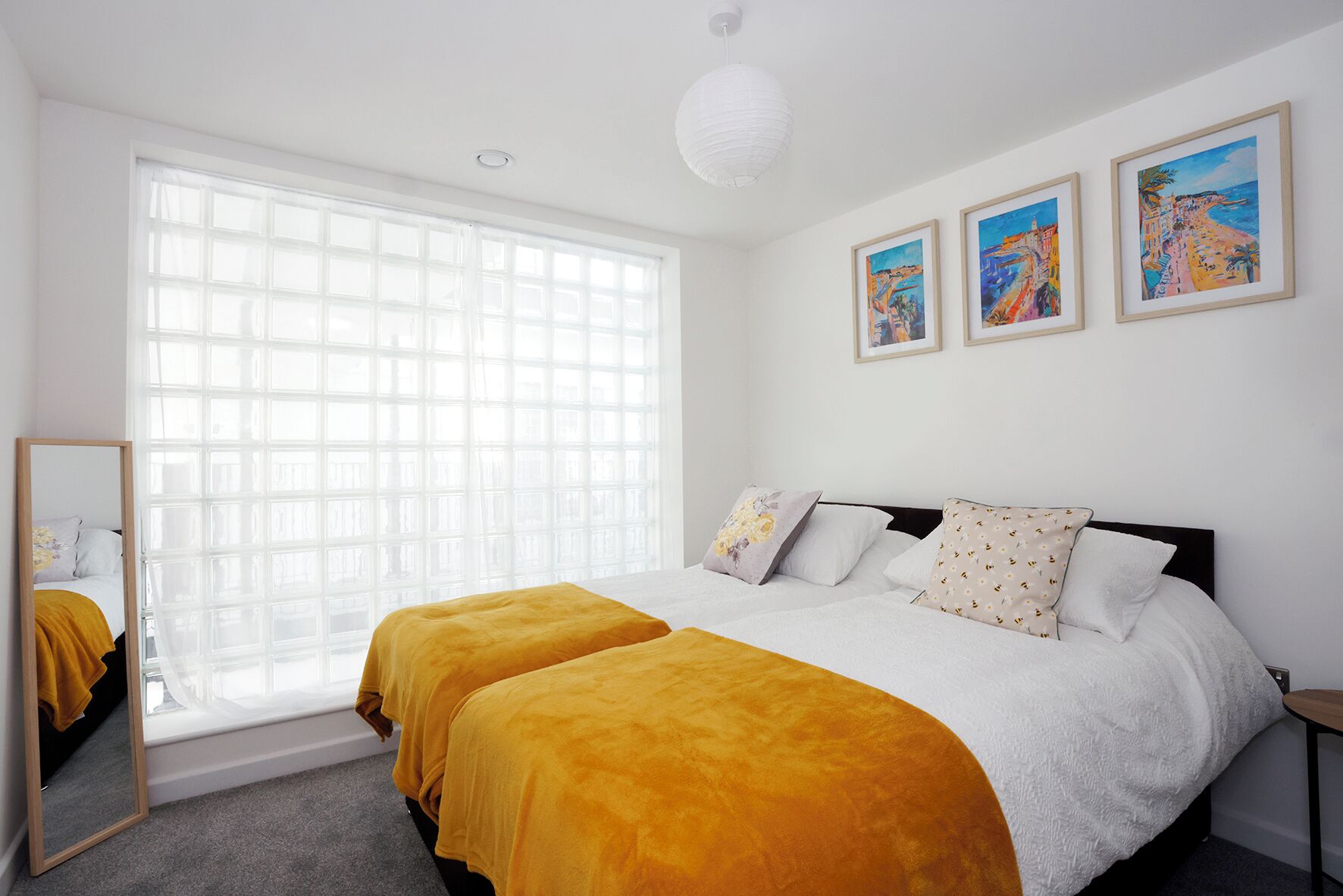 2 bedrooms, desk, free WiFi, bed sheets