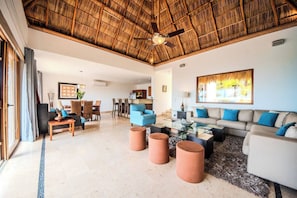 Living area - Villa -Punta Esmeralda (Cruz de Huanacaxtle)