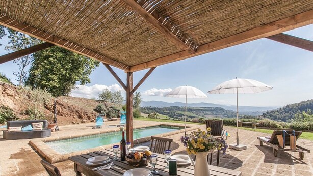 Unclassified image, 1 of 22, button - Perfect Stunning Views Everywhere From House Pool Terrace Garden (Castiglione in Teverina)