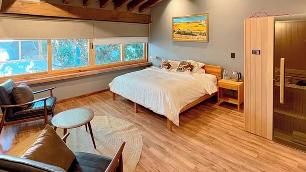 Room, 1 King Bed, Courtyard View | Egyptian cotton sheets, premium bedding, down comforters, WiFi (free) - PURE (Mexico City)