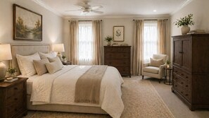 4 bedrooms, iron/ironing board, WiFi, wheelchair access