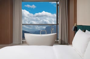 Deluxe-Zimmer, 1 King-Bett (High Floor) | Badezimmer