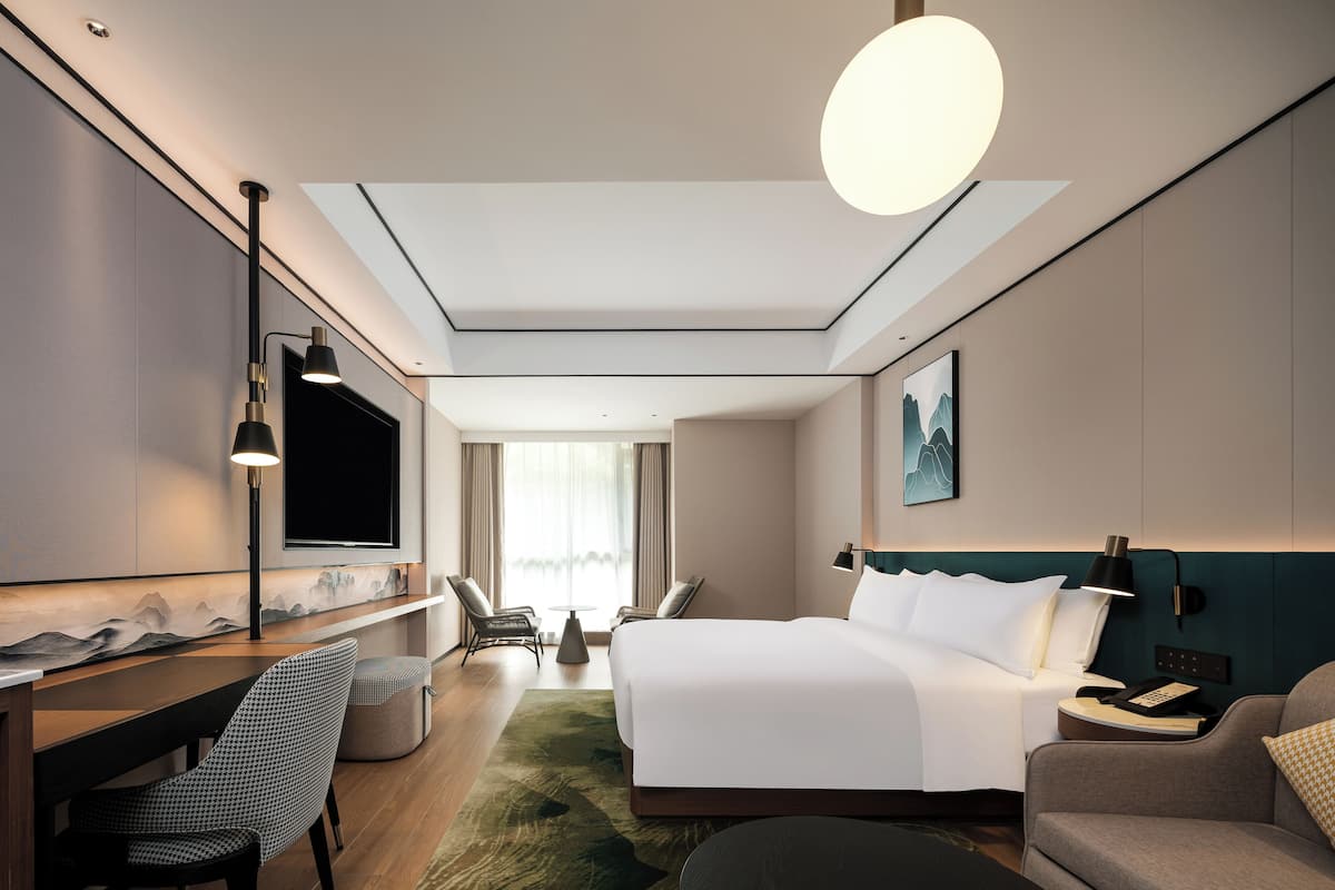 Deluxe Room, 1 King Bed with Sofa bed | Down duvets, blackout curtains, soundproofing, free cots/infant beds