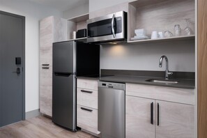 Suite, 2 Queen Beds, Non Smoking, Kitchenette (Shower Only) | Private kitchenette