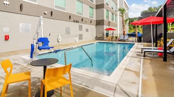 Seasonal outdoor pool