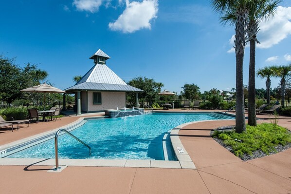 Maison, plusieurs lits (Cypress Rose) | Piscine