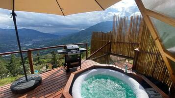 Xalet superior, balcó, vistes a la muntanya | 1 dormitori