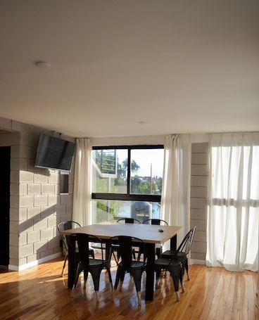 Deluxe Duplex, 3 Bedrooms, Lake View | Living area | Flat-screen TV