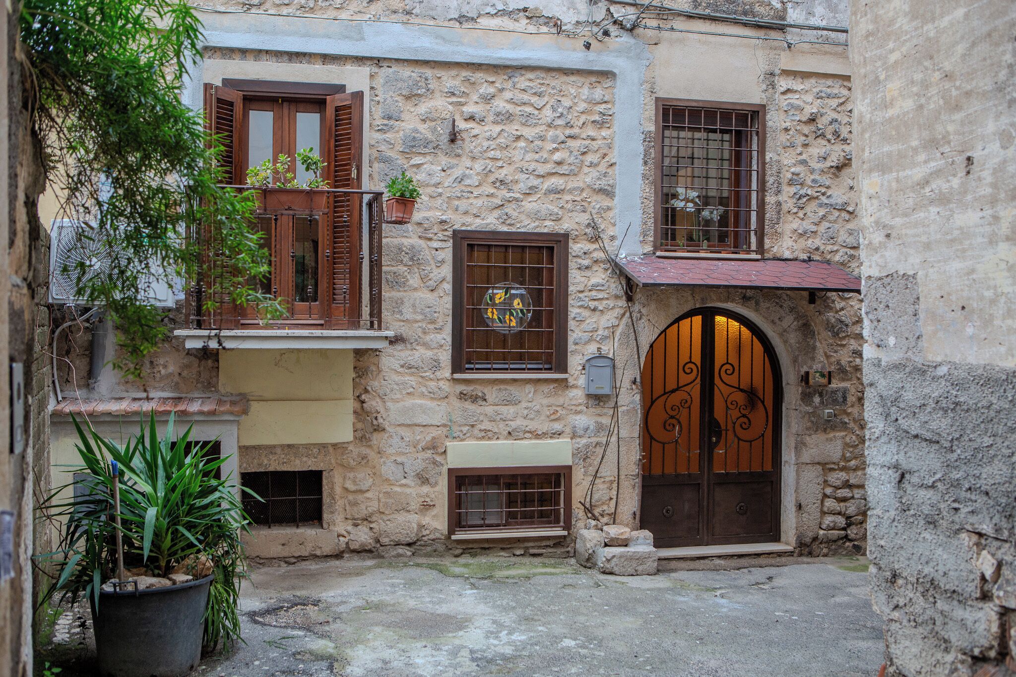 Façade de l’hébergement