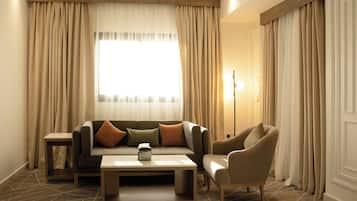 Superior-Doppelzimmer | Wohnbereich | Fernseher